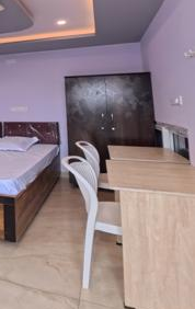 Study area at SSA Homes PG near Kristu Jayanti College